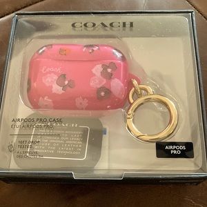 NEW Coach floral airpod pro case.